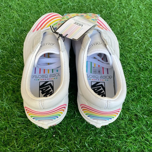 Vans Old Skool Flour Shop Rainbow Leather - Picture 7 of 9
